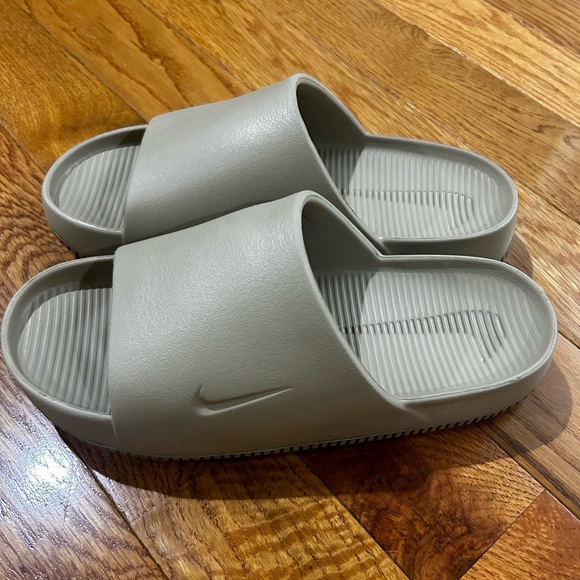 Nike Calm Slide Khaki M8/W9 - Picture 6 of 16